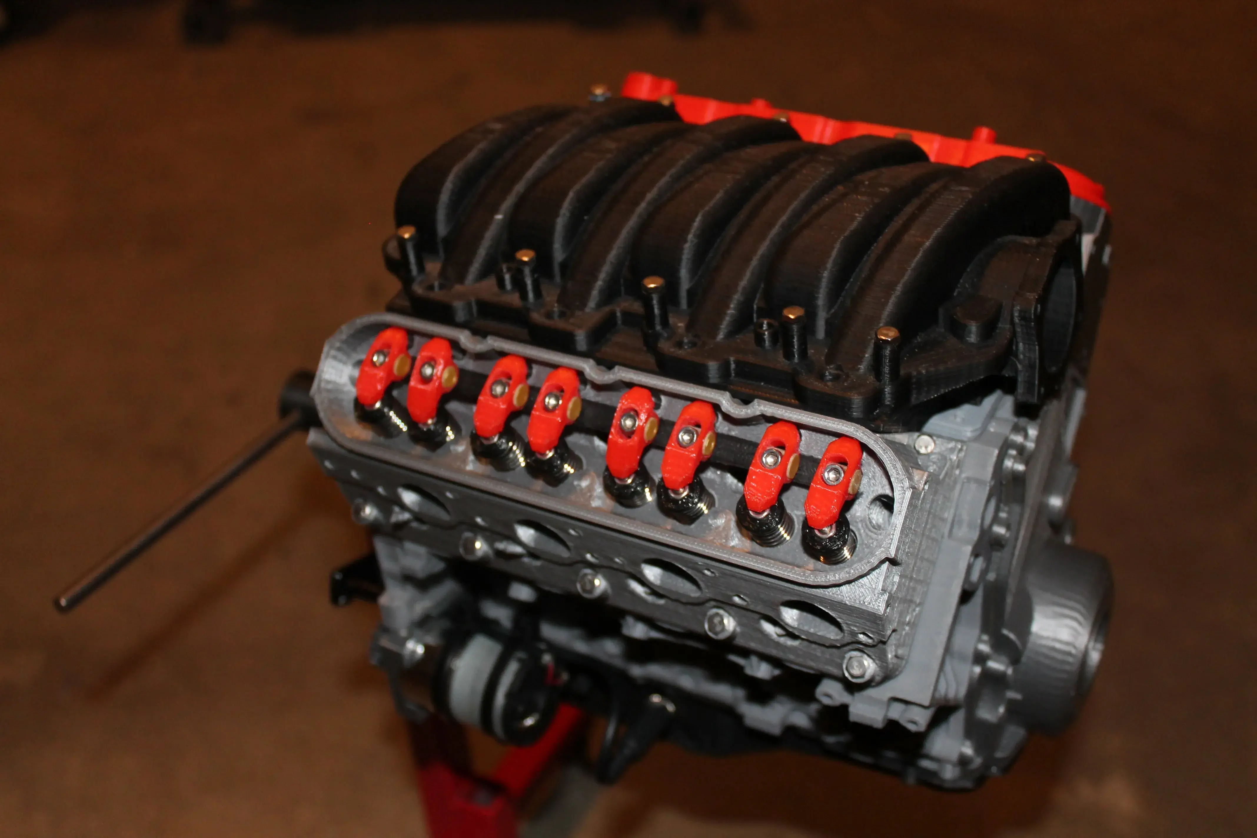 LS3 V8 Engine (Chevy Camaro) - Scale Working Model😍