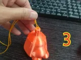 3D robot keychain ( angry)-4