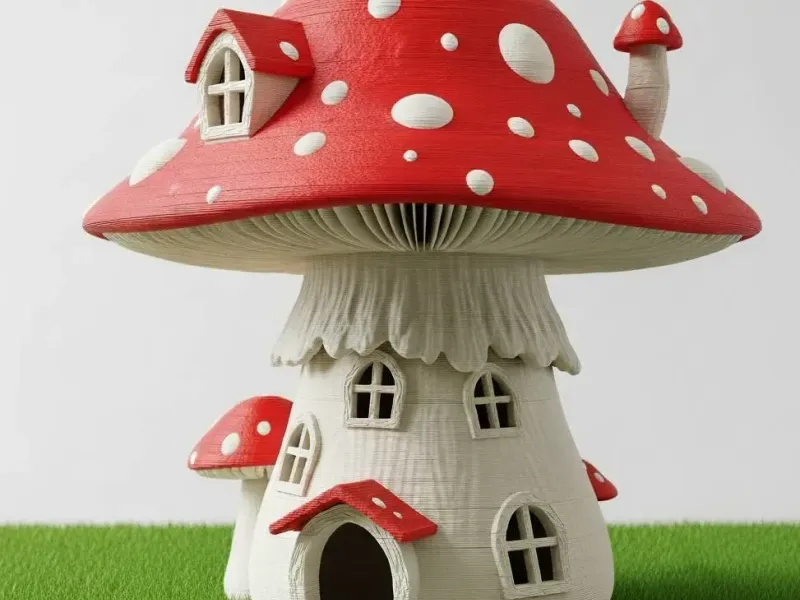 Mushroom house