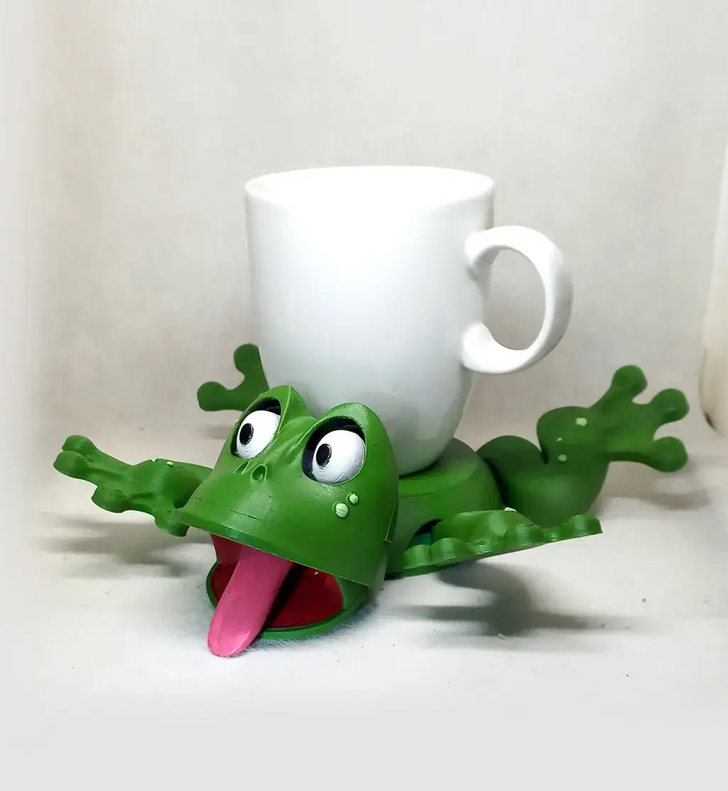 frog cup holder (No Supports needed)