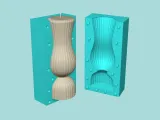 Candle Mold A03 - Molding Maker Wick Template-3