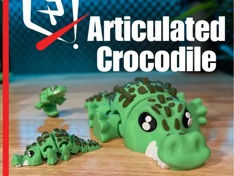 Articulated Crocodile