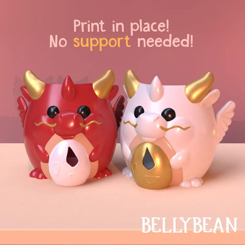 Держатель для пряжи Chubby Fortune Dragon Yarn Bowl Holder for Knitting Crochet
