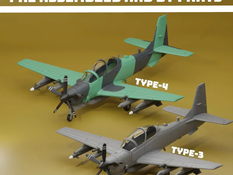 EMB-314 (A-29B SUPER TUCANO ADV) TWINS PACK V3