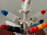 Modular Rotating Paint Rack-0