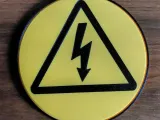 Electrician Sign Coaster-0