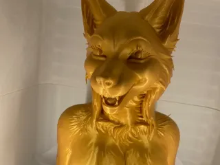 Female Wolf Buste