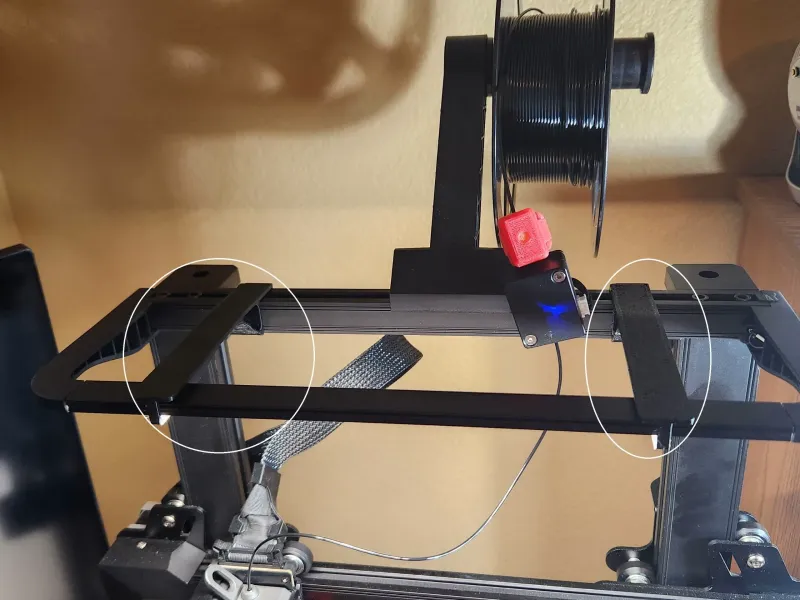 Ender 3 S1 Pro LED Light holder/reinforcer