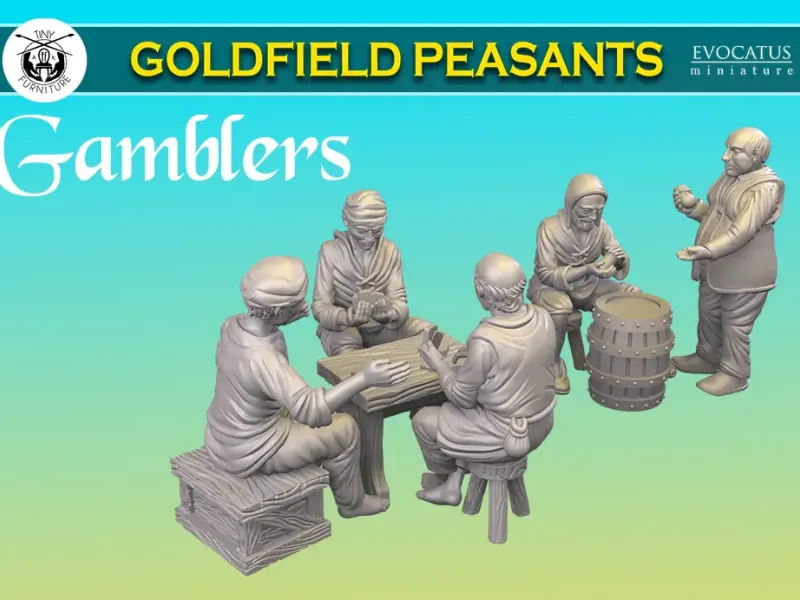 Joueurs (Paysans de Goldfield)