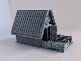 Medieval Stable miniature-0