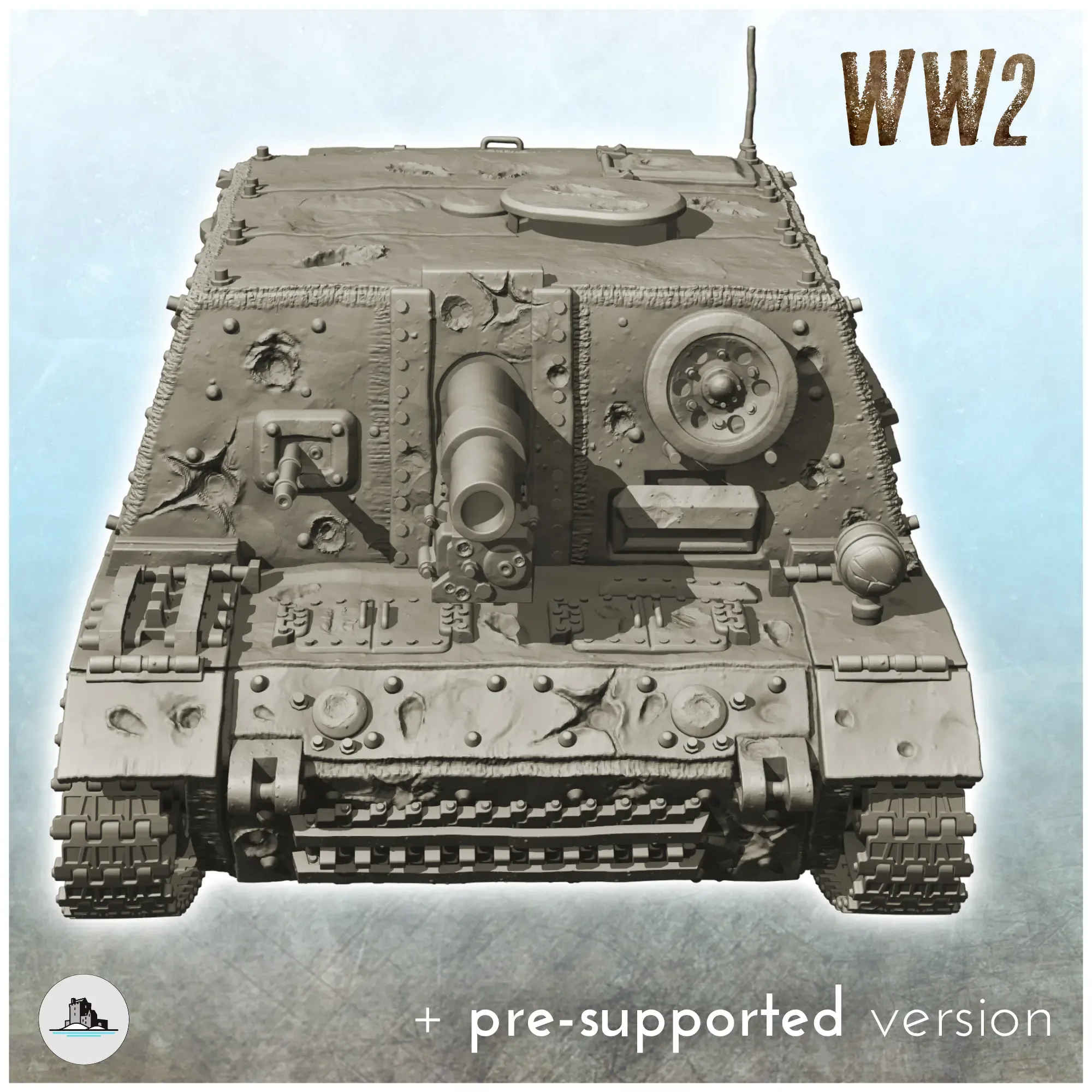 StuG 33B sIG 33 - WW2 German Flames of War Bolt Action