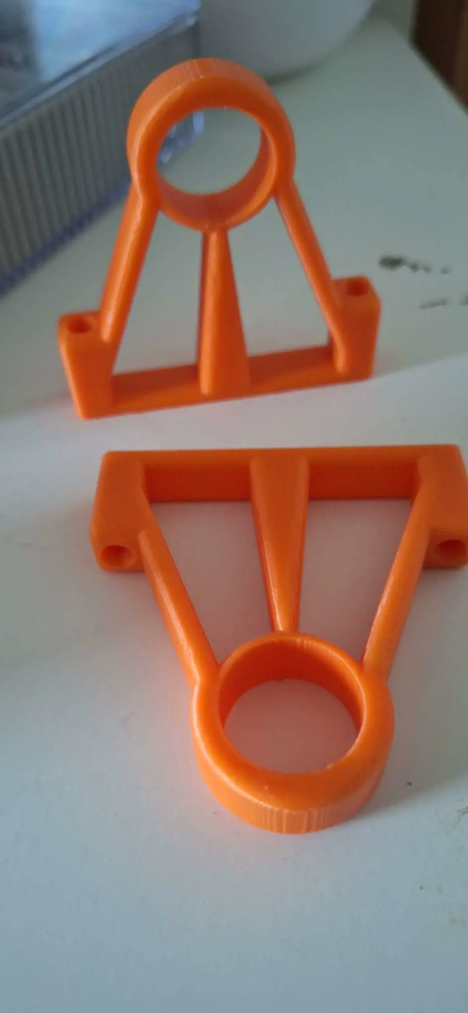 Round hanging rail 20mm rod tube