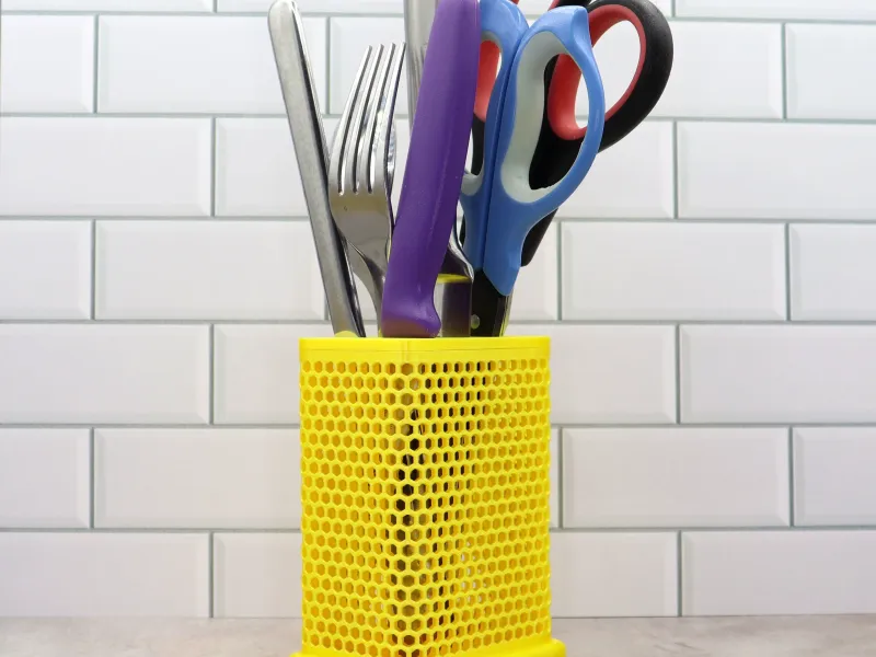Honeycomb dish rack