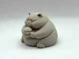 قط البرجر البدين-2