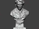 Heath Ledger Joker Sculpture Miniature Bust-2
