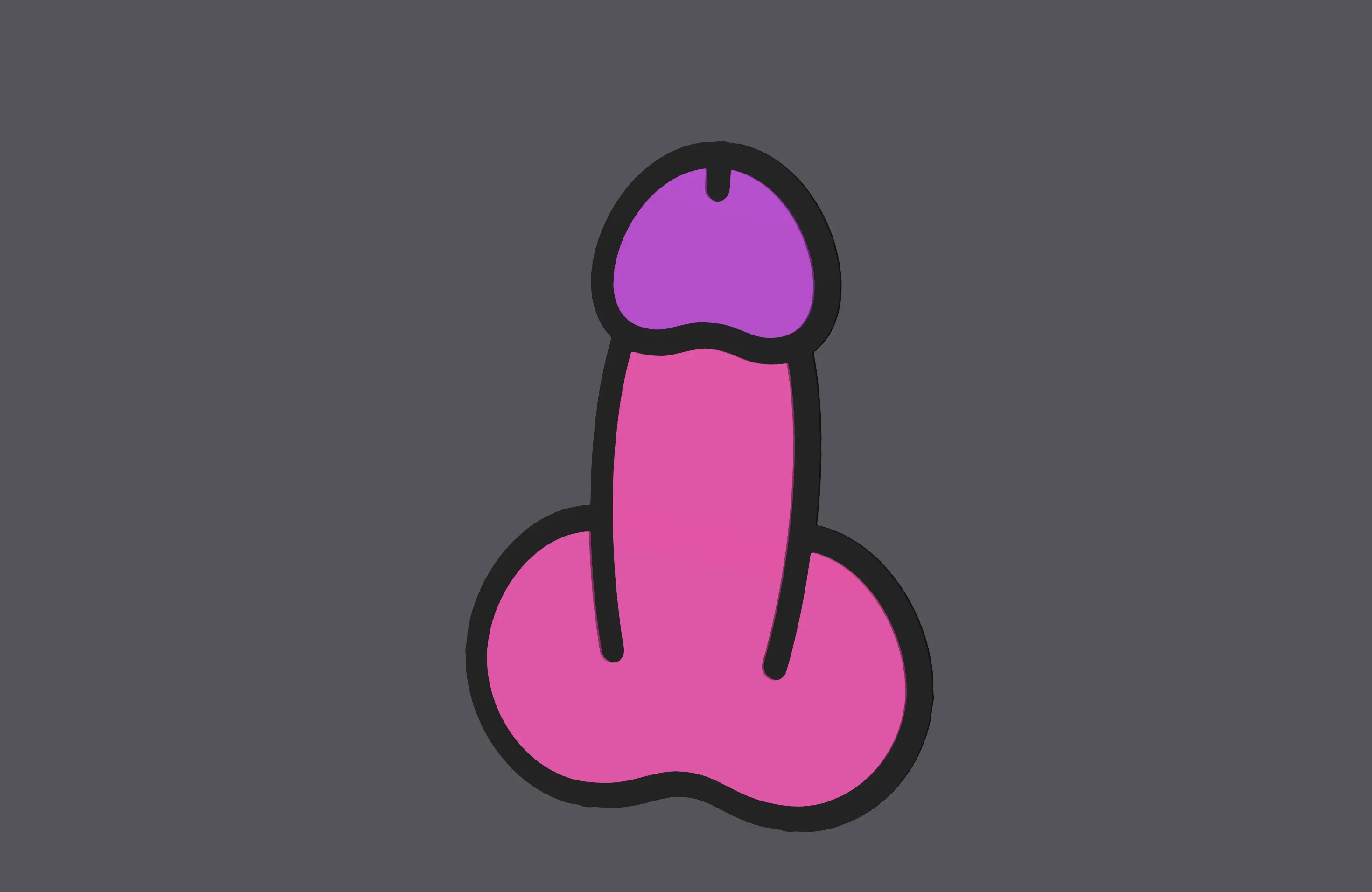 Modern penis art with a twist