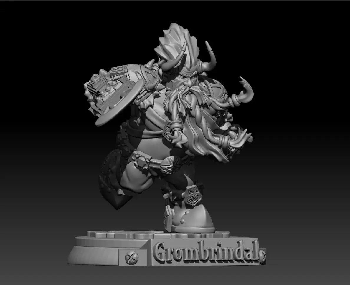 Grombrindal the White Dwarf | 3D models download | Creality Cloud