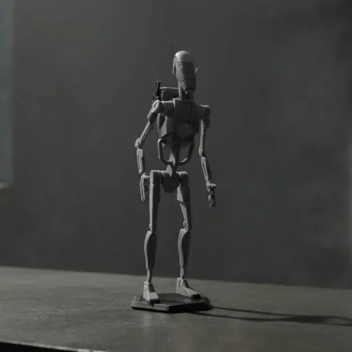 Droid Kit Card 3D Printer Files | 3MF File | Star Wars | Articulated B1 Battle Droid ...