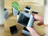 Miniature Planter 1/12 Scale-1
