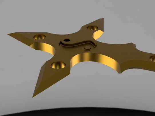 Pugnale lama ninja coltello shuriken 