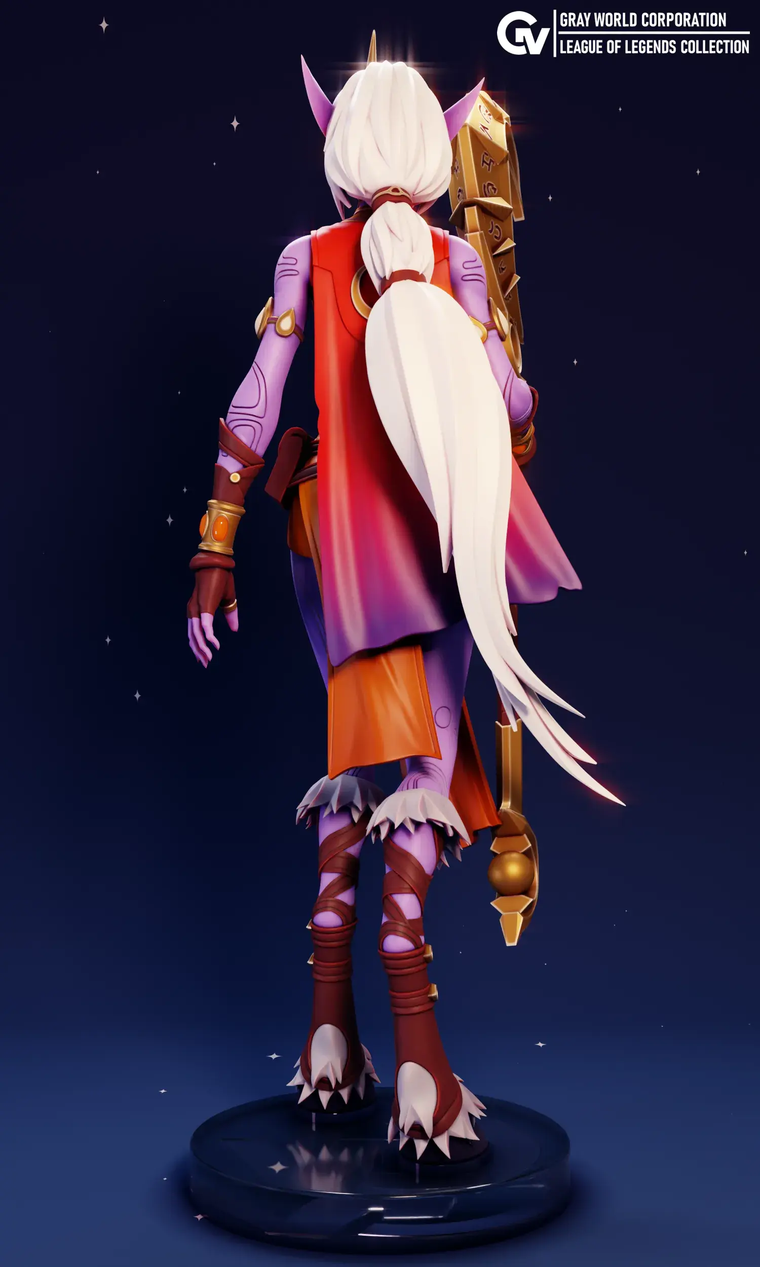 Characters & Creatures STL Download - Soraka | League of Legendsby