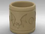 Napkin ring / Animals / Bat-1