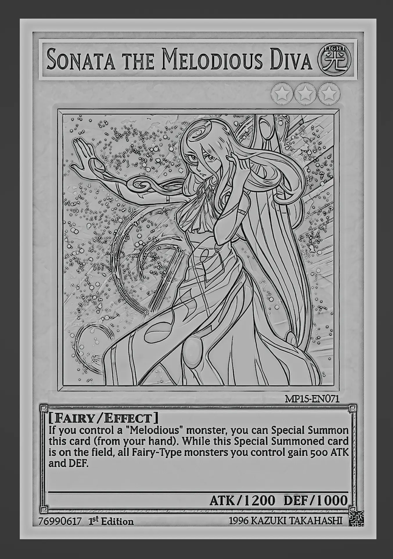 SONATA THE MELODIOUS DIVA - YUGIOH