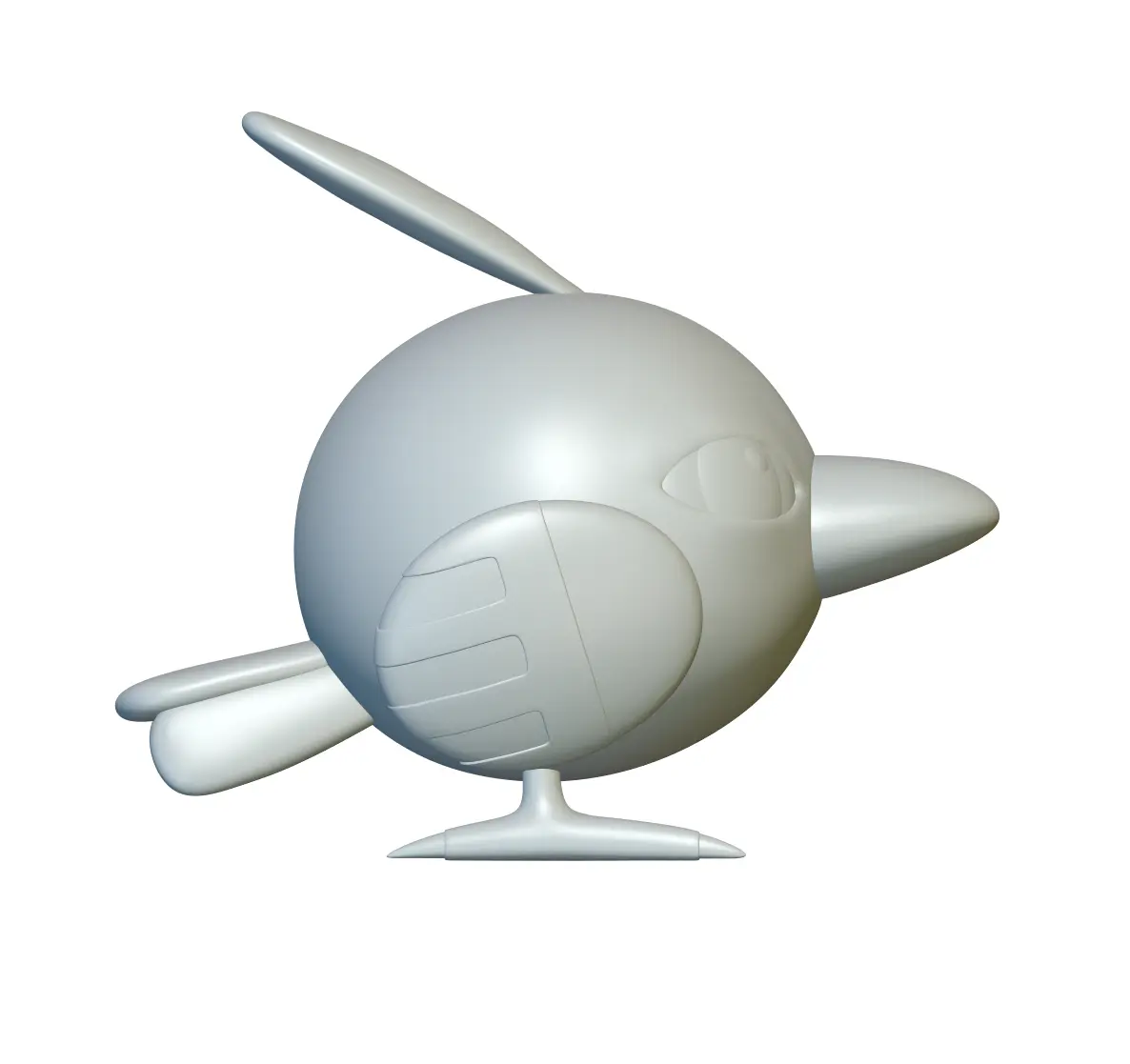 Pokemon Natu #177 - Ready for 3D Printing!