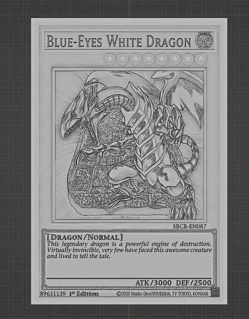 blue eyes white dragon - yugioh