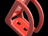 Modern rounded angle bracket 40x40-0