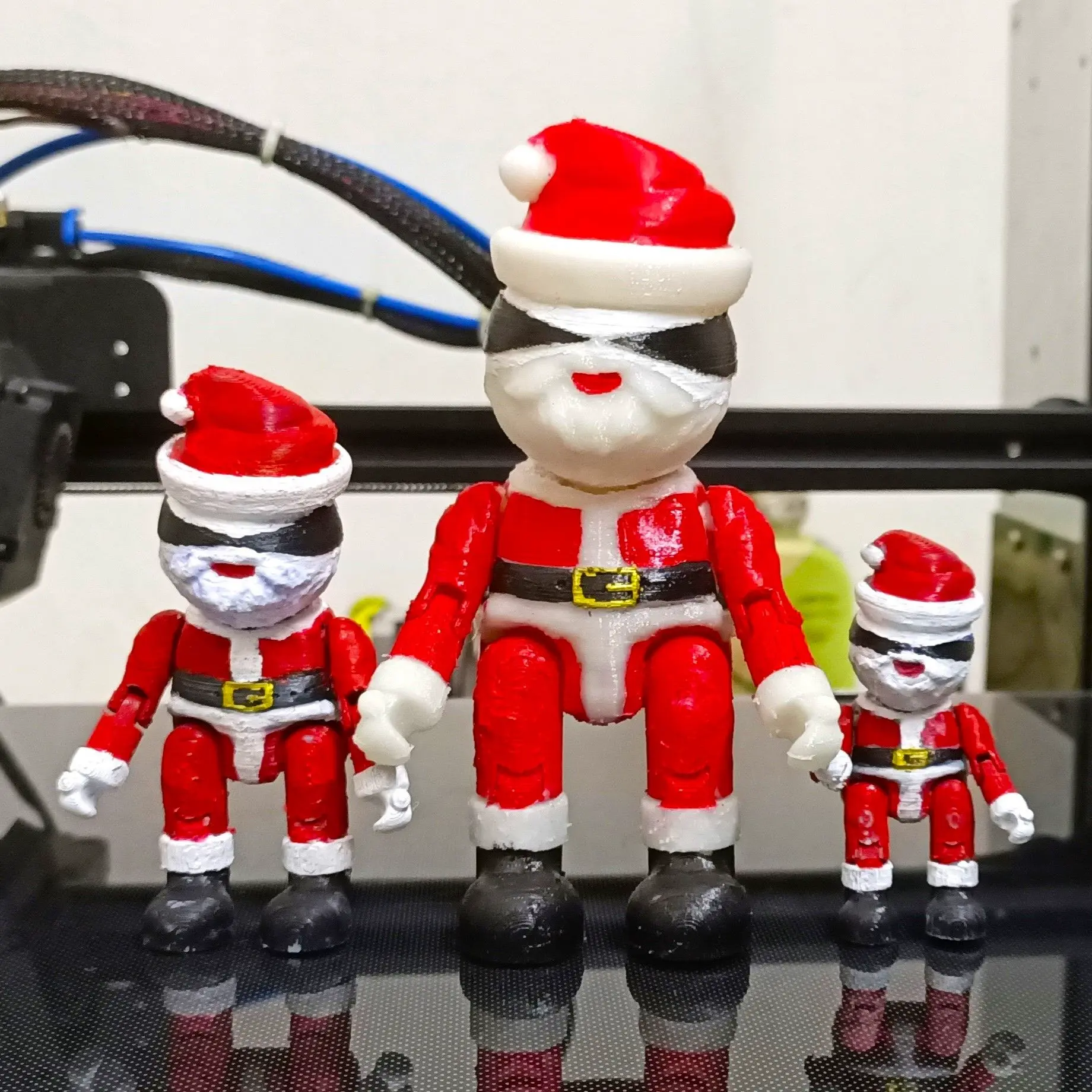 Creality Mascot articulated Santa Cuva