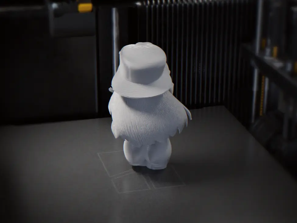 Smoking Bunny Bust Animal Figurine 3D Printable