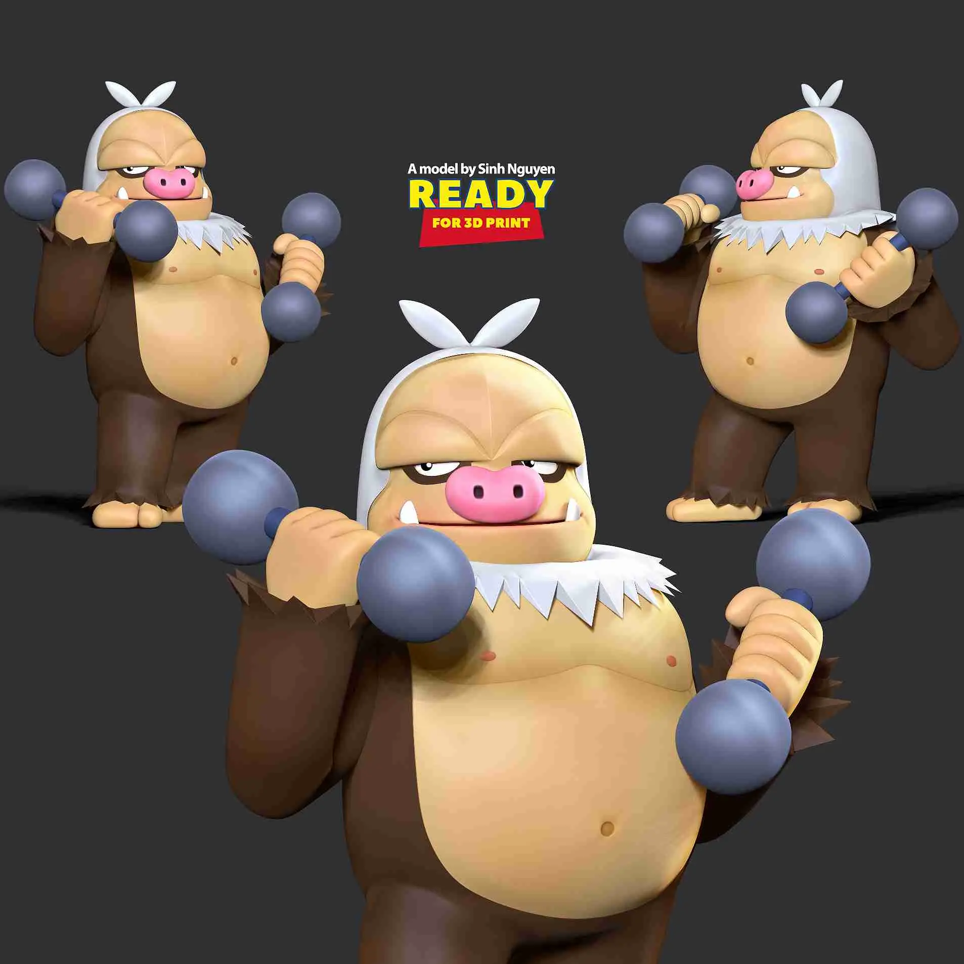 Slaking - Pokemon Fanart