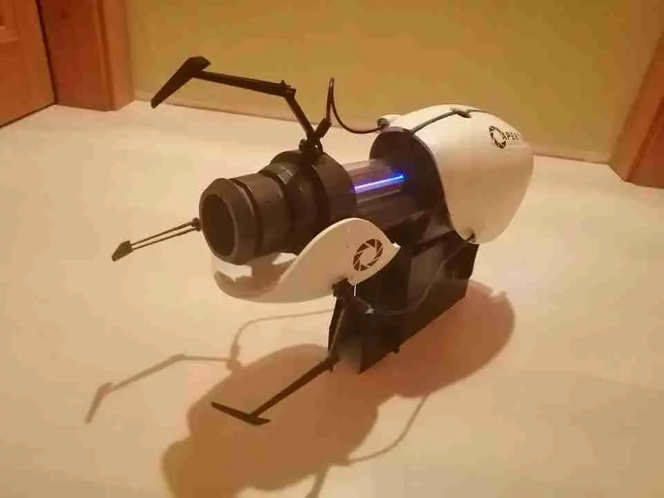 Portal Gun No Screws Needed