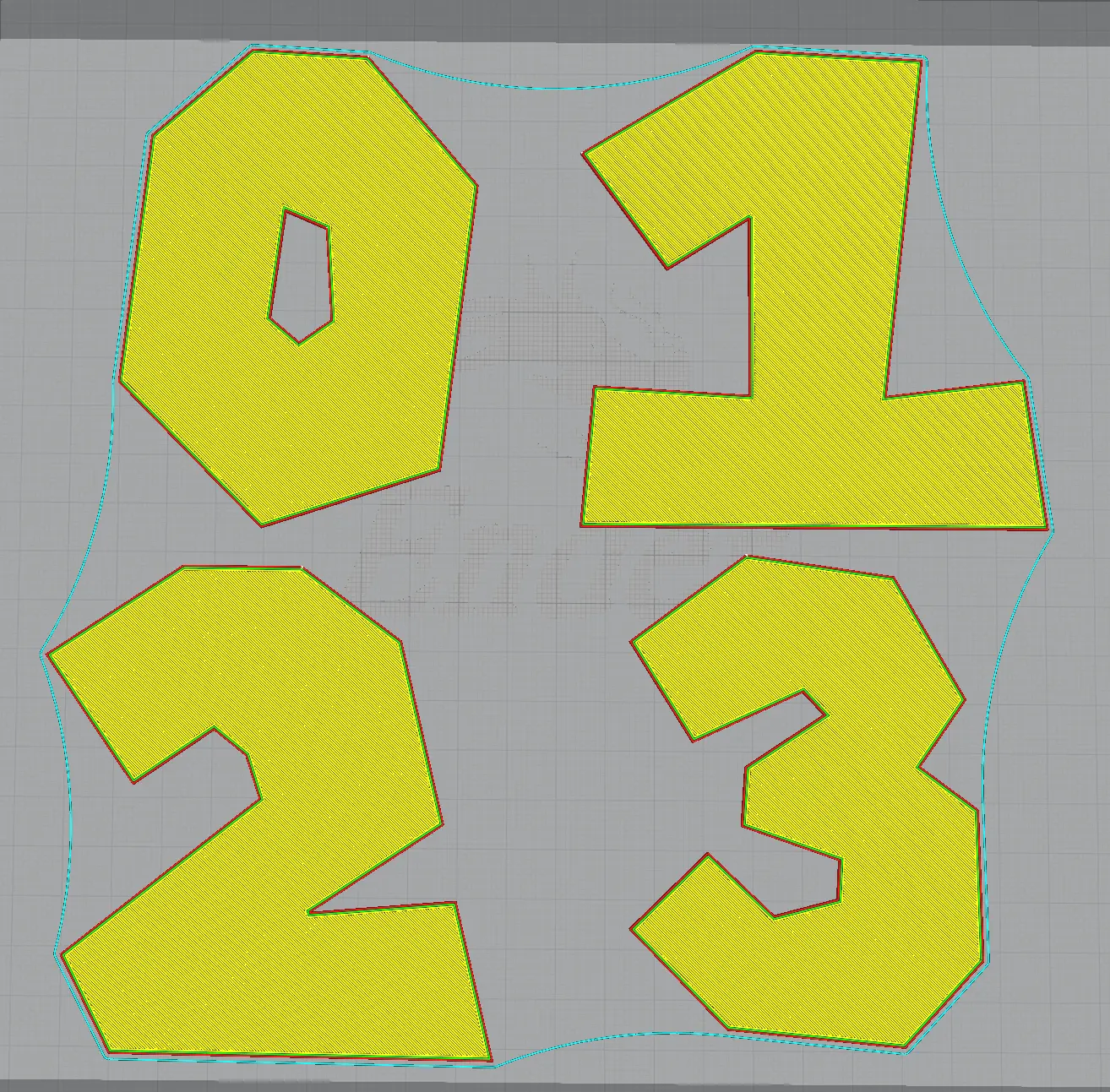 SUPER MARIO LETTERS