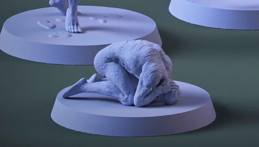 human transforming