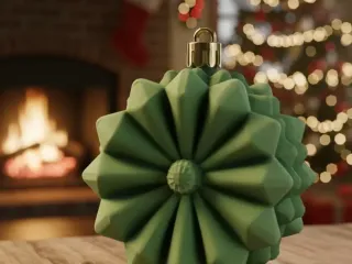 Star christmas ornament