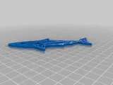 Shark II Wall Sculpture 2D-2
