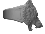 EXCLUSIVE WOLF RING DETAIL ORIENTED-2