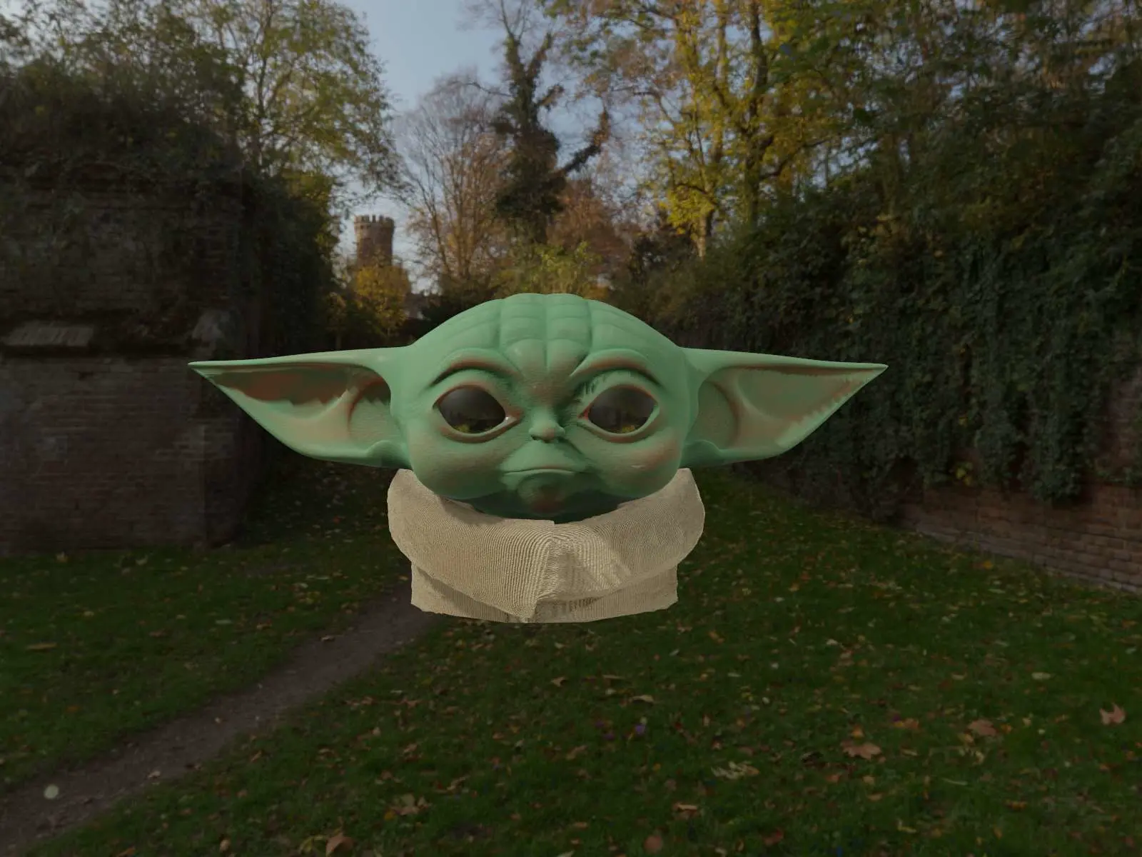 Star Wars Baby Yoda aka Grogu for 3d Print