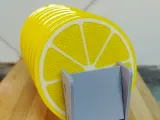 🍋 Zesty Stack – Lemon Slice Coaster Set-6