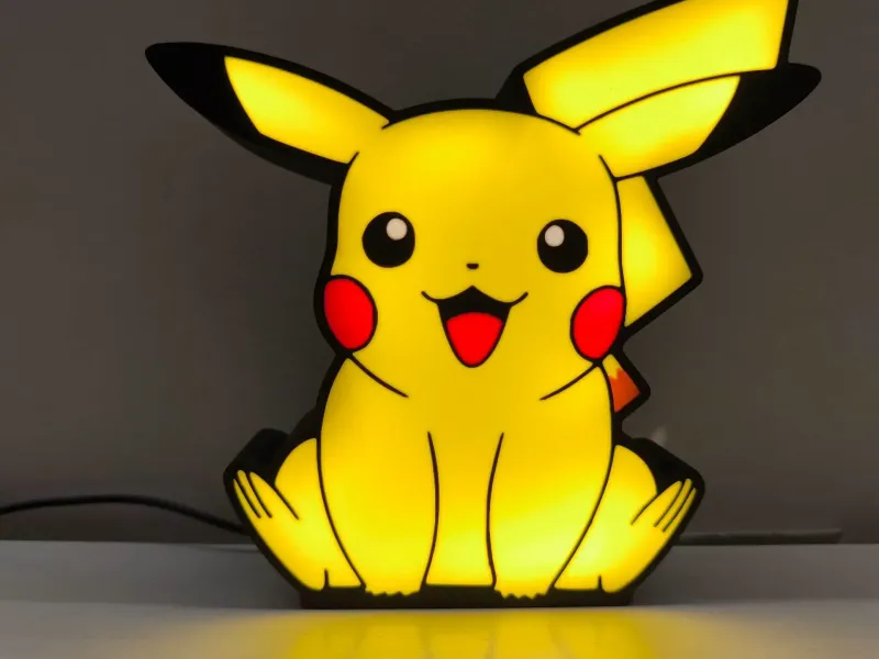 Caja de Luz Pikachu