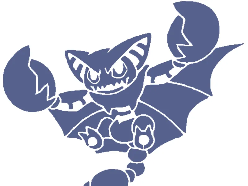 Stencil Gliscor