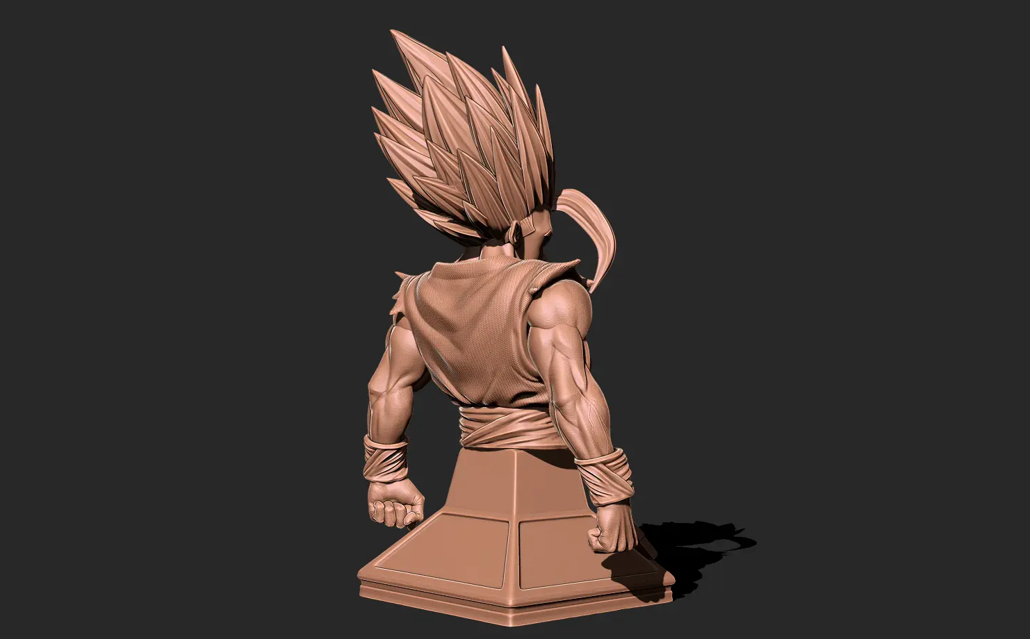 Gohan - Dragon ball super 3D print model