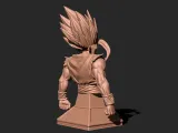 Gohan - Dragon ball super 3D print model-6