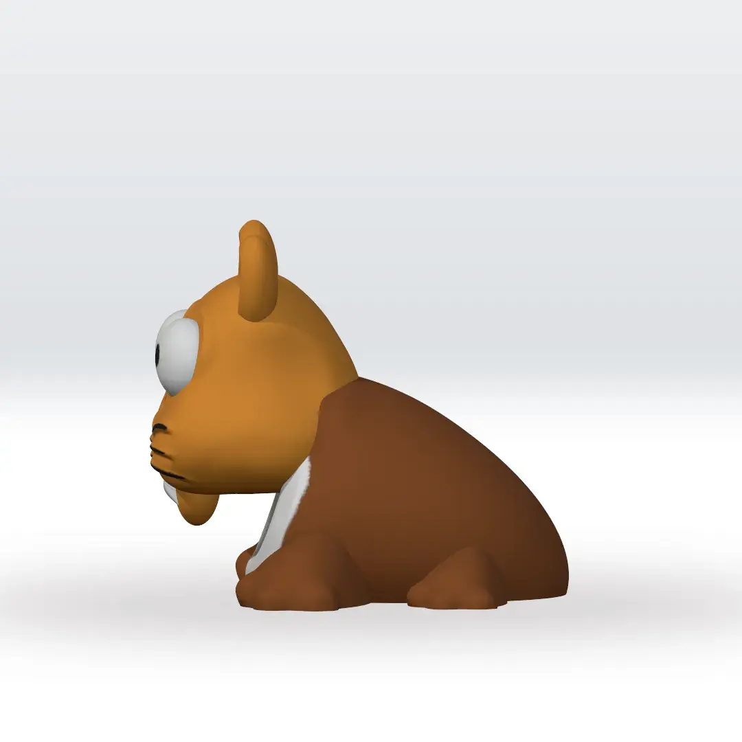 Burbaloni luliloli STL file 3D Model Italian Brainrot Fanart