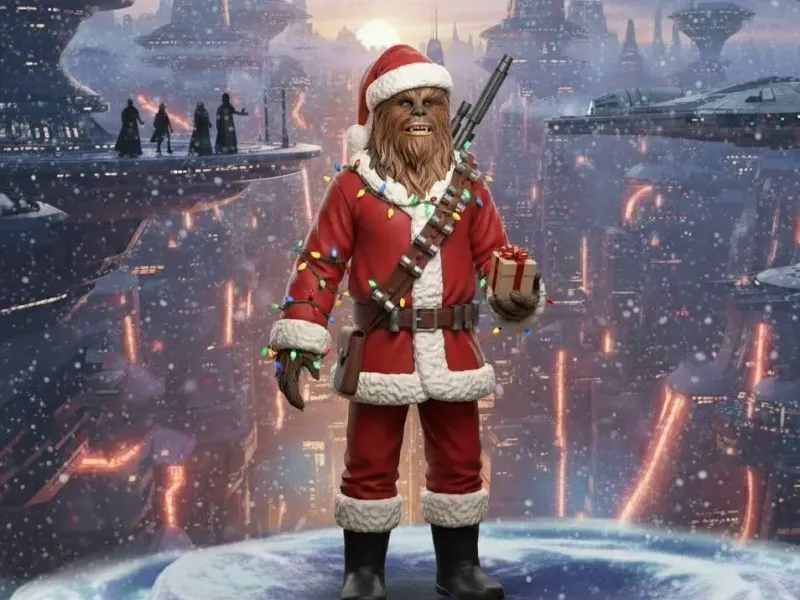 chewbacca, chuwaca, navidad, Star Wars