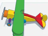 Tinkercad Biplane Toy / Model-1