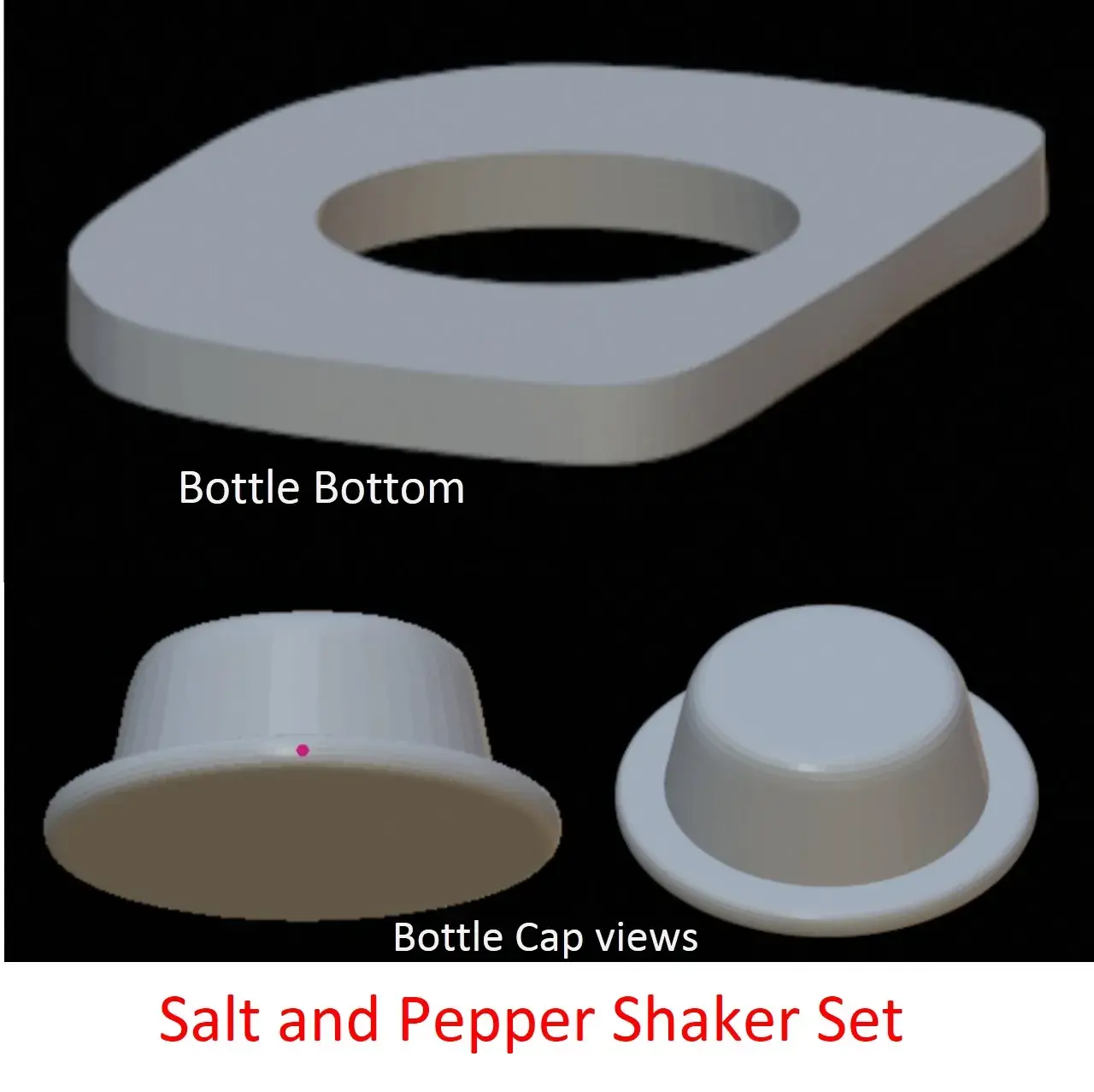 Salt and Pepper Shaker Set