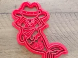 VAQUERO MAPACHE SIRENA COOKIE CUTTER-1